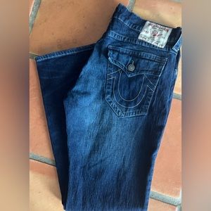 True Religion Ricky relaxed straight jeans size 36